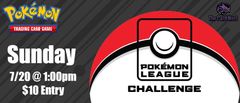 Pokémon League Challenge - 7/20/25 @ 1:00pm